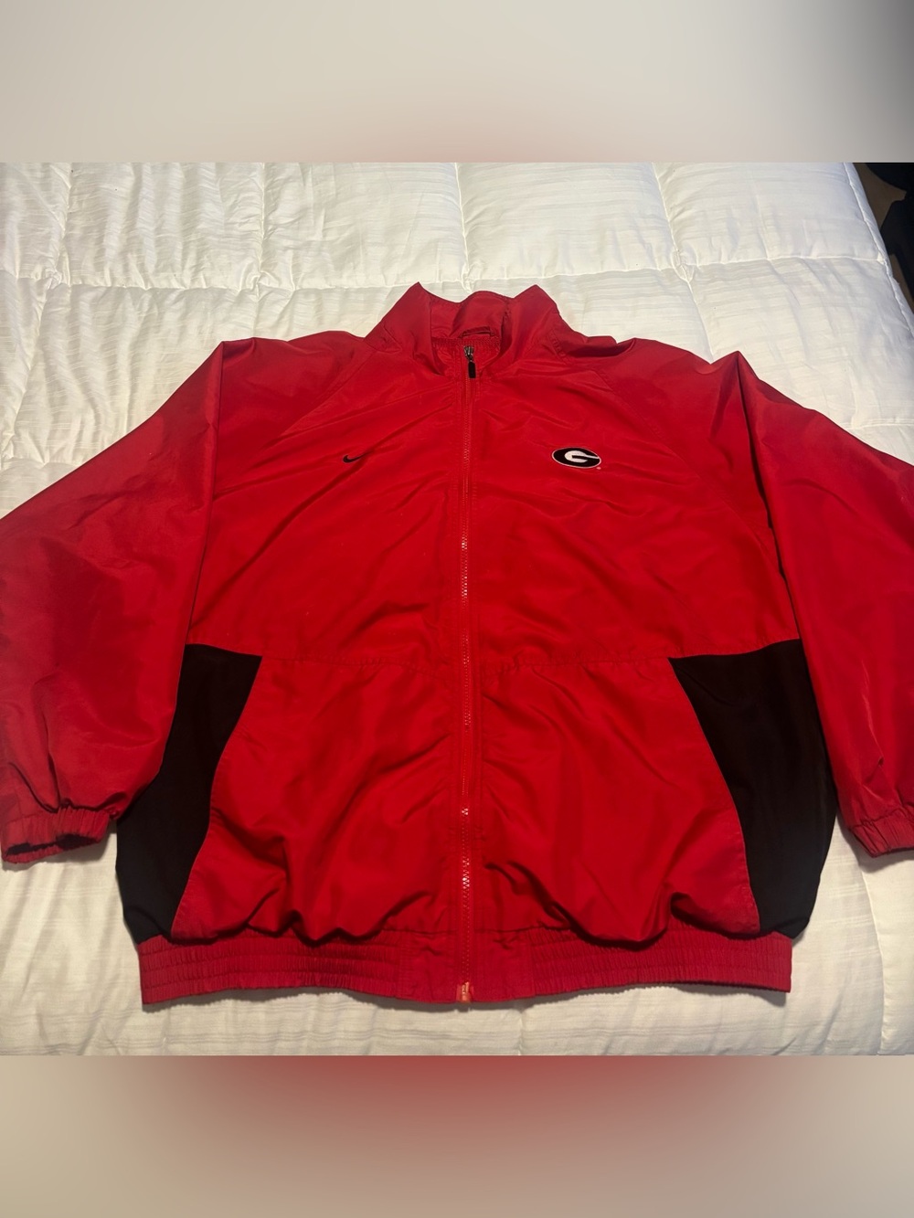 Vintage University of Georgia Nike Team Full Zip Jacket Size XL